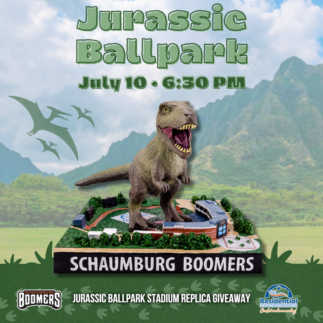 July 10 - Jurassic Ballpark